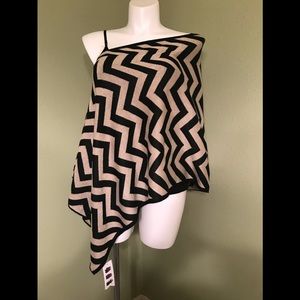 Chevron Print Shawl